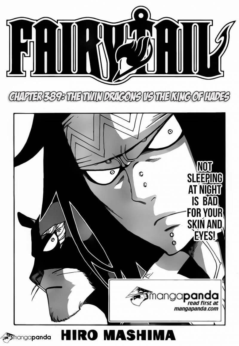 Fairy Tail Chapter 389 1